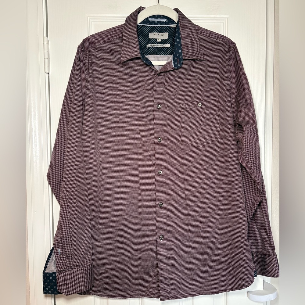 Ted Baker London Men’s Button Down Shirt‎ size 5